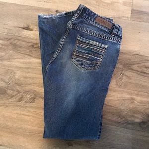 rock and roll boyfriend jeans